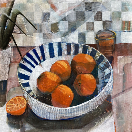 Bowl of mandarines