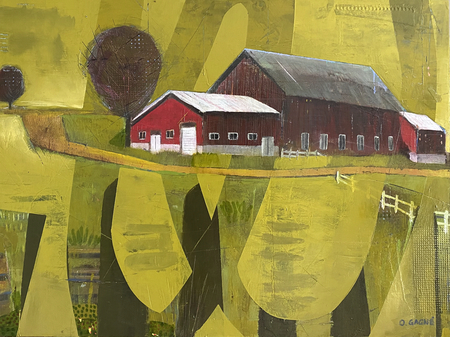 Farm in Frelighsburg 24" x 18"