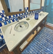 The Bathroom 36"x 36"